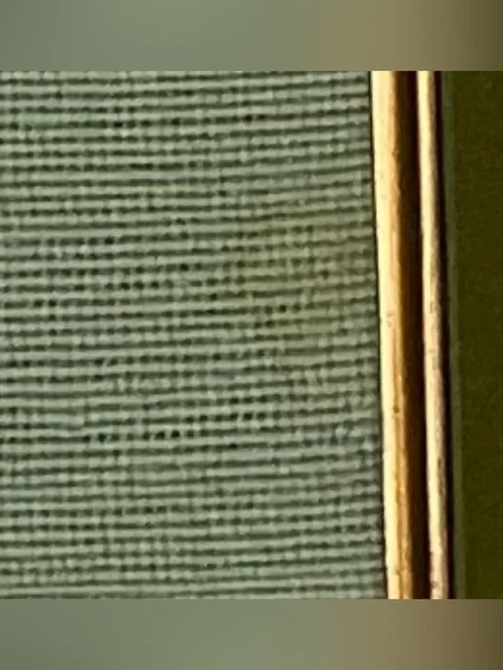 Vintage Framed Petit Point Needlework – Two Birds on Bamboo ,Made in Mexico 1997 - Picture 13 of 17